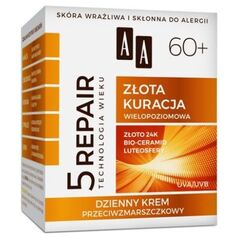 AA Technologia Wieku 5Repair 60+ Złota Kuracja Krem przeciwzmarszczkowy na dzień 50ml