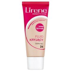 Lirene Dermo Fluid Kryjący Nr 24 Ciepły Beż 30 ml