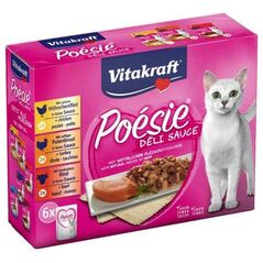 Vitakraft Karma dla kota Multipack mięso 85gx6