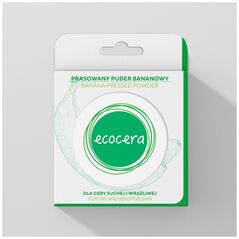 Ecocera  puder prasowany Bananowy 10g