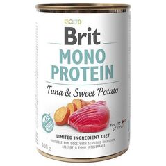 Brit Mono Protein Tuna & potato puszka 400g