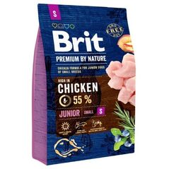 Brit Premium By Nature Junior S Small 3kg