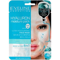 Eveline Maseczka do twarzy Hyaluron Moisture Pack Ultra Moisturising Face Mask ultranawilżająca