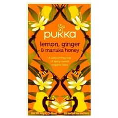 Pukka Herbs Pukka Organic Lemon Ginger & Manuka Honey Tea uniwersalny