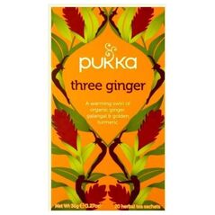 Pukka Herbs Pukka Organic Three Ginger 20 Bags(Anglia) uniwersalny