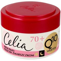 Celia Krem do twarzy Q10 Witaminy 70+ przeciwzmarszczkowy 50ml