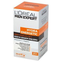 L’Oreal Paris Men Expert Hydra Energetic Krem nawilżający przeciw oznakom zmęczenia 25+ 50ml