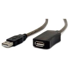 Kabel USB Gembird USB-A - 5 m Czarny (UAE-01-5M)