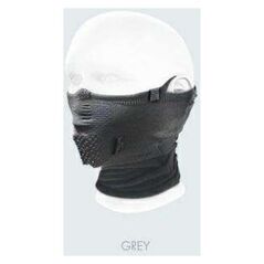 Naroo NAROO MASK T-BONE 5+ szary z usztywnieniem - STNO:T-BONE5+S
