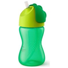 Avent Kubek ze słomką zielony 300ml (SCF798/01)