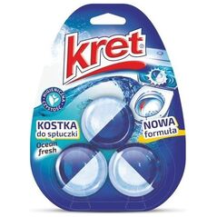 Kret KRET_Kostka do spłuczki Ocean Fresh 3x50g