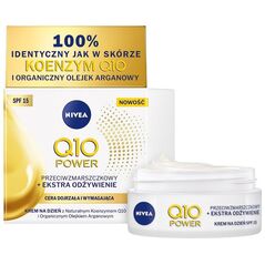 Nivea Krem do twarzy Q10 Power SPF15 przeciwzmarszczkowy 50ml