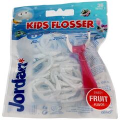 Jordan  Jordan Kids Flosser Nici dentystyczne dla dzieci 5+ 1op.-36szt