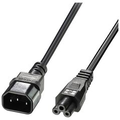 Kabel zasilający Lindy 30342 Przedłużacz zasilający IEC C14 - IEC C5 - 3m
