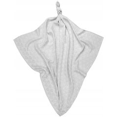 Texpol PIELUSZKA BAMB.SILVER GLOW 75X75CM-DIAMO NT SREBRNY