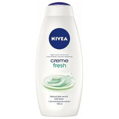 Nivea Żel pod prysznic Creme Fresh Aloe 750ml
