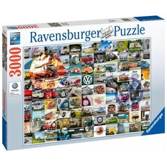 Ravensburger Puzzle 3000 elementów 99 Momentów Kampera VW