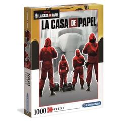 Clementoni Puzzle 1000 elementów Dom z papieru. La casa de papel