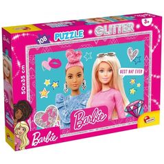 Lisciani Puzzle 108 elementów Barbie glitter - Best day
