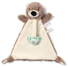 BabyOno Przytulanka z zawieszką do smoczka Otter Maggie Baby Ono