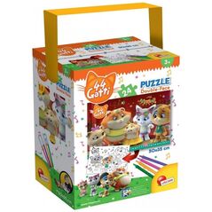 Lisciani Puzzle z rączką mini 24 44 Koty
