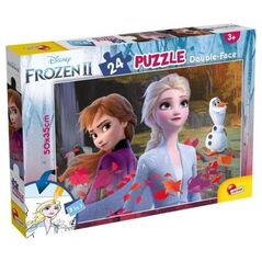 Lisciani Puzzle dwustronne Plus 24 Frozen 2