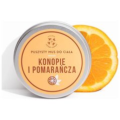 4szpaki Mus do ciała Konopie i Pomarańcza 150ml