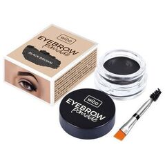 Wibo Wibo Pomada do brwi EYEBROW POMADE Black Brown nr3 uniwersalny
