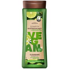 Joanna Vegan szampon oczyszczający bergamotka
