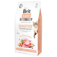 VAFO PRAHS Brit Care Kot Sensitive 400g Healthy Digestion & Delicate Taste Gf