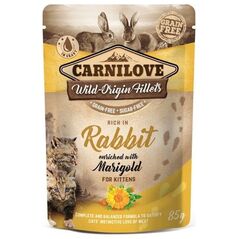 Carnilove CARNILOVE KOT sasz.85g RABBIT&MARIGOLD