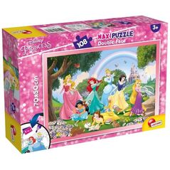 Lisciani Puzzle dwustronne maxi 108 Księżniczki Disneya