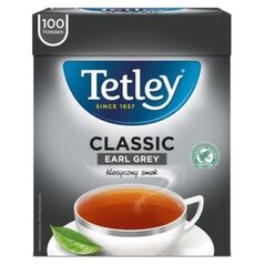Tetley Tetley classic earl grey herbata czarna 100 tb