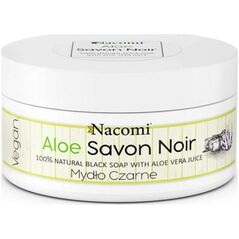 Nacomi Mydło czarne Aloes 125g