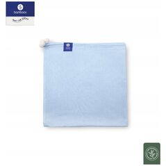PIELUSZKA BAMBUSOWA/ALG Z BĄBELKAMI 75X75 BŁĘKIT SAVE THE OCEAN GAT 1