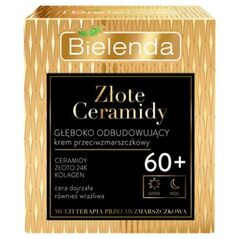 Bielenda Złote ceramidy Krem przeciwzmarszczkowy 60+