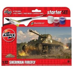 Airfix Czołg Sherman Firefly zestaw z farbami