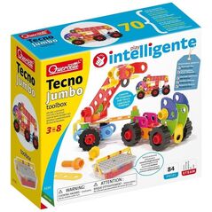 Quercetti Tecno Jumbo toolbox 84el 6150 QUERCETTI