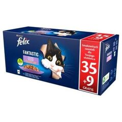 Felix Felix w galaretce MIX MIĘSNY saszetka 44x85g