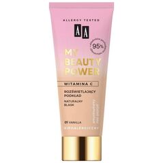 AA AA My Beauty Power rozświetlający podkład 01 Vanilla 30ml