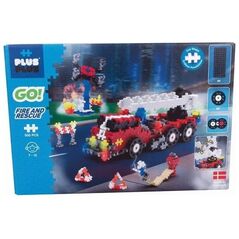 Plus Plus Plus-Plus GO! , Mini Mix 500 szt. Wóz strażacki