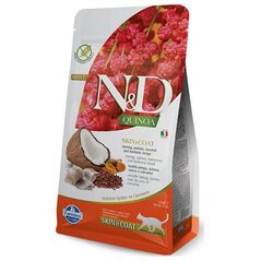 Farmina N&D Quinoa feline SKIN & COAT HERRING 300g