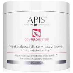 Apis APIS Couperose-Stop Algae Mask maska algowa dla cery naczynkowej z dziką różą i witaminą C 200g