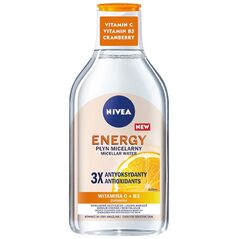 Nivea Energy płyn micelarny z 3 antyoksydantami 400ml