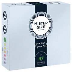 Mister Size Mister Size Condoms prezerwatywy dopasowane do rozmiaru 47mm 36szt.