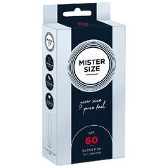 Mister Size Mister Size Condoms prezerwatywy dopasowane do rozmiaru 60mm 10szt.