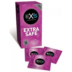 EXS EXS Extra Safe Condoms pogrubiane prezerwatywy 12szt.