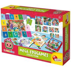 Lisciani LISCIANI COCOMELON MEGA KOLEKCJA GIER EDUKACYJNYCH