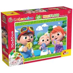 Lisciani LISCIANI COCOMELON DWUSTRONNE PUZLLE PODŁOGOWE 35 EL. DZIELENIE SIĘ JEST SUPER