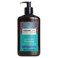 Arganicare Szampon przeciwłupieżowy do suchych i zniszczonych włosów z masłem shea 400 ml